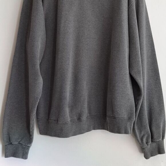 CHAMPION \ Relaxed Fit Cozy Pullover Crewneck Sweatshirt Grey Sz L - Picture 9 of 10